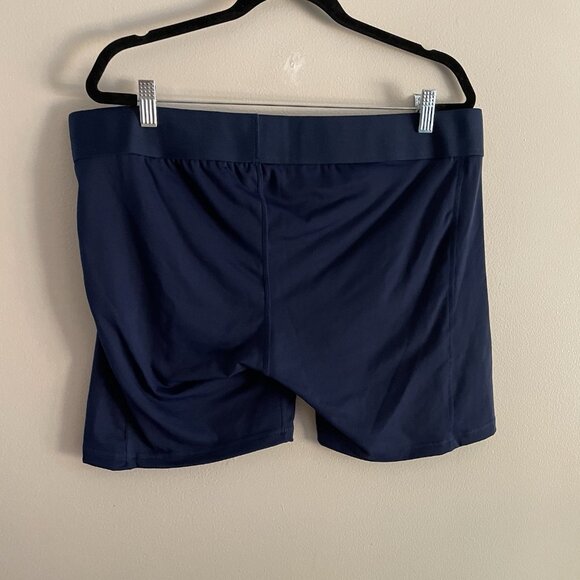 Adidas Aeroready Women 2XL Navy Blue Stretch Techfit Volleyball 4” Shorts NWT - Picture 6 of 11